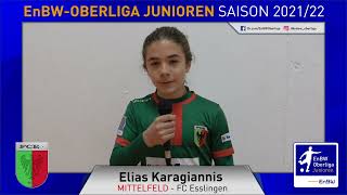 EnBWOberliga  FC Esslingen  2122  Elias Karagiannis [upl. by Bein]