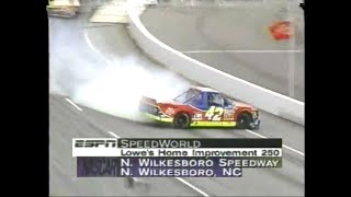 1996 Lowes 250  NASCAR Truck Series  North Wilkesboro 092896 [upl. by Gutow]