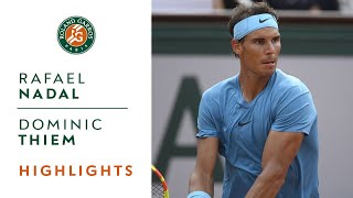 Rafael Nadal vs Dominic Thiem  Final Highlights I RolandGarros 2018 [upl. by Atenek]