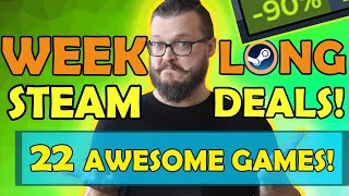 Steam Weeklong Deals Get these 22 Awesome Games on Sale October 0814 [upl. by Hesketh]