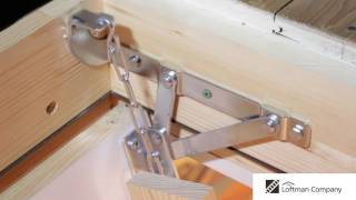 LWK Komfort Loft Ladder  The Loftman Company [upl. by Recnal]