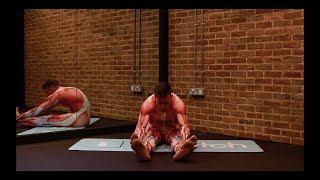 Semitendinosus Hamstrings THIGH Stretch for Advanced sitting – iStretch [upl. by Eahsram808]