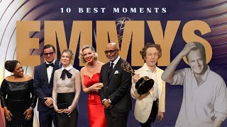 Top 10 best moments from the 75th Emmy Awards 2024 [upl. by Neetsyrk718]