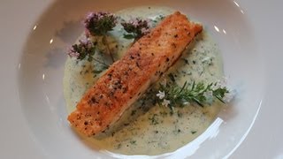 Lachs kross braten Rezept  Der Bio Koch 85 [upl. by Cas]