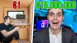 €1 GAMING ROOM VS €15000000 GAMING ROOM IN GTA 5 [upl. by Towne]