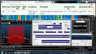 FM DX Es  080724 1045UTC  880 Sawt alArab EGY AlIskandariyaAlexandria aik 59kW 2215km [upl. by Ennovaj]