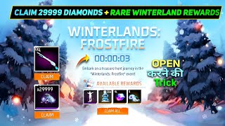 WINTERLAND EVENT FREE FIRE 2023  Free Fire New Event  Ff New Event  Upcoming Events In Free Fire [upl. by Niamart]