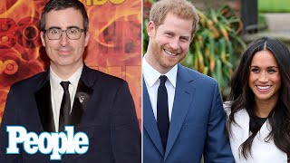 John Olivers 2018 Comments on Meghan Markle Joining the Royal Family Goes Viral  PEOPLE [upl. by Resee827]