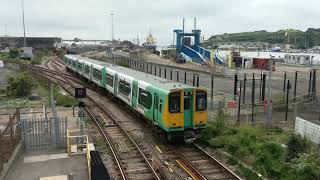 Southern Class 313 Shunts At Newhaven Marine 2021 [upl. by Oiralednac]