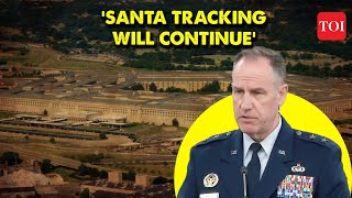 Tracking Santa Claus Pentagon on NORAD Santa Tracking  XMas  Santa Claus  Christmas 2023 [upl. by Zoeller]