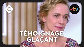 Sandrine Bonnaire raconte les violences conjugales quelle a subies  C à Vous 27 novembre 2019 [upl. by Ainala]