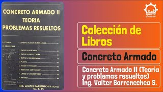 Concreto Armado II teoría y problemas resueltos  Walter Barrenechea Soto ingenieriacivil shorts [upl. by Fiester]