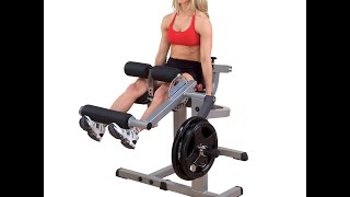 Body Solid Leg Extension  Leg Curl GCEC340 [upl. by Orozco906]