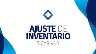 Ajuste de Inventario   SICAR v30   SICARMX [upl. by Amend]