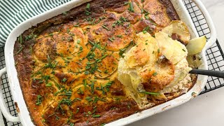 Vegan Scalloped Potatoes Recipe [upl. by Nuahsyar72]