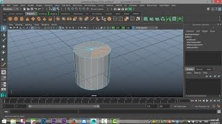 Maya 2016 Bonus tool tutorial  1 How to convert nGons to Quads [upl. by Yetta]