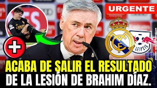 🚨¡URGENTE ¡SE CONOCE EL RESULTADO DE LA LESIÓN DE BRAHIM UNA SORPRESA TOTAL NOTICIAS REAL MADRID [upl. by Donetta850]