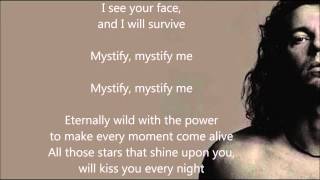 INXS  Mystify  HQ  Scroll Lyrics  quot22quot [upl. by Happ983]