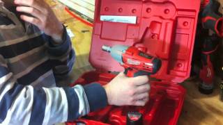 Milwaukee M12 Impact Wrench  245122 [upl. by Gine]