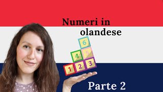 I numeri in olandese fiammingo parte 2  Olandese per principianti [upl. by Nesaj]