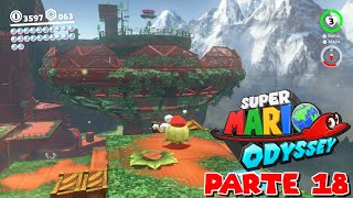 Comenzamos a explorar el REINO ARBOLADO D  Capítulo 18  Super Mario Odyssey [upl. by Baldwin]