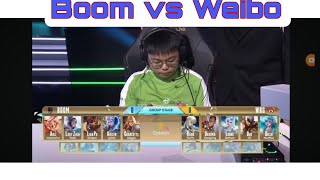 Group Stage Boom Esport vs Weibo Gaming HoK x EWC [upl. by Gwenneth]