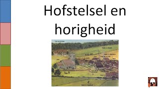 3 Hofstelsel en horigheid [upl. by Yentruoc]