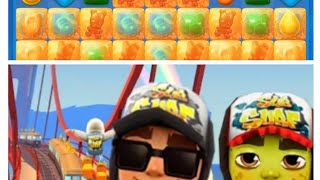 Candy crush saga and subway surf 🪂🏂🍫 [upl. by Anivid686]