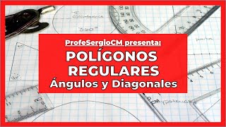 5️⃣ Polígonos Regulares  Ángulos y Diagonales  Geometría  Bachillerato por Madurez MEP [upl. by Ykciv986]