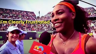 When Serena Had To Face A Tricky Opponent In The Opening Rounds Of Back To Back Tournaments [upl. by Sandra]