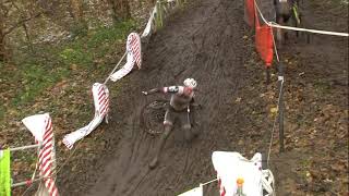 Craziest Cyclocross Crashes In Overijse [upl. by Clerk]