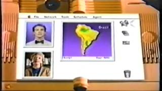 Apple Knowledge Navigator Video 1987 [upl. by Ardnosal726]