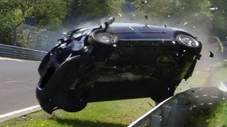 Nordschleife 2014 Big Crash amp Fail Compilation Nürburgring Touristenfahrten VLN 24H Rallye [upl. by Kerwon]