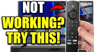 How to Fix Remote Not Working on Amazon Firestick 4k Max [upl. by Mak]