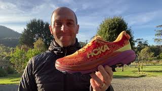 Hoka Speedgoat 6 Compared to Speedgoat 5  Ultimate Trail Running Shoe Review in just over 4mins [upl. by Nnylyar]