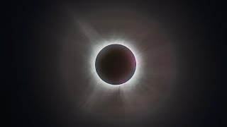 Video footage from the April 8 total solar eclipse near Point Pelee National Park [upl. by Calmas]