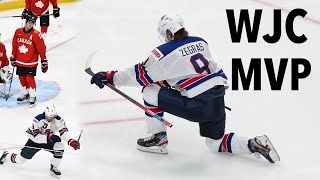 Trevor Zegras 2021 WJC Complete Highlights [upl. by Richers]