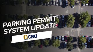 CBU Safety Services Announces New Parking Permit System [upl. by Ennylcaj]