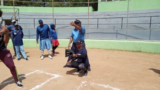 Softbol Profesional  Movimientos de arbitros en sitiacion de juego 2 [upl. by Ambler]