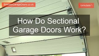 How Do Sectional Garage Doors Work [upl. by Nosyt]