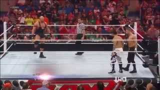 Ryback vs 2 Jobbers William Fillmore amp Rutherford Hayes  RAW June 11 2012 [upl. by Krm]