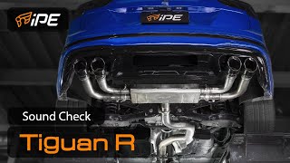 Volkswagen Tiguan R – iPE Valvetronic Exhaust System Sound Check [upl. by Ettesil]