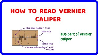 How to Read Vernier Caliper [upl. by Ramberg]