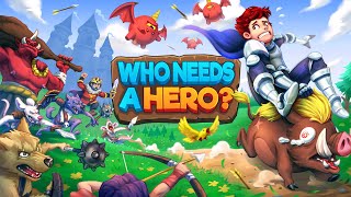 Who Needs a Hero Trailer  PTBR [upl. by Irahk]