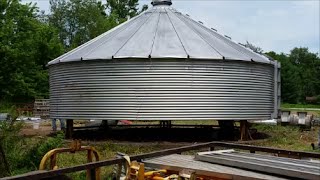 Removing the Grain Bins [upl. by Aisaim455]