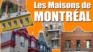 Les MAISONS de Montréal [upl. by Tawsha]