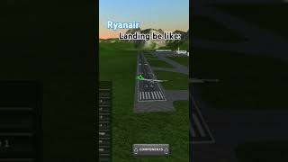 Ryanair landing be like [upl. by Winser]