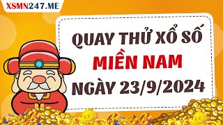 Quay thử xổ số miền Nam ngày 23 tháng 9 năm 2024  Quay thử XSMN Giờ Hoàng Đạo hôm nay [upl. by Nerine952]