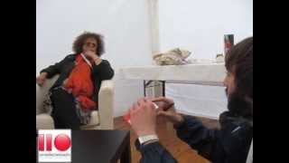 Tania Maria  Turin Jazz Festival 2013 Radio 110  Interview [upl. by Fougere232]