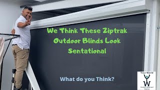 Ziptak Outdoor Blind Installation [upl. by Nnyletak555]